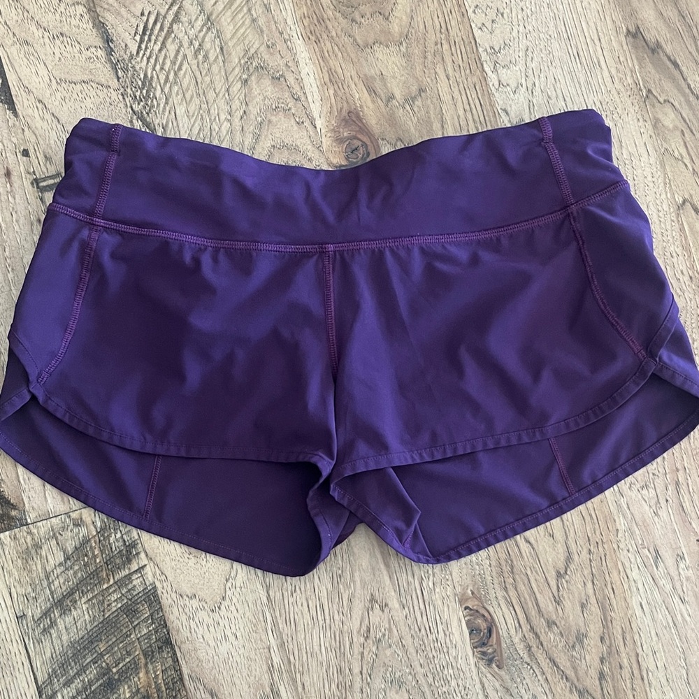 lululemon athletica Purple Athletic Shorts